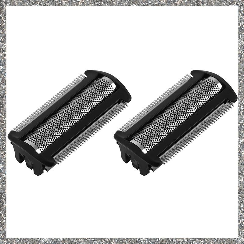 [Dkzc] Substituição De Folha De Cabeça De Barbeador Aparador De 2 Pacotes Para Norelco Bodygroom BG2000 BG2024 TT2040 BG