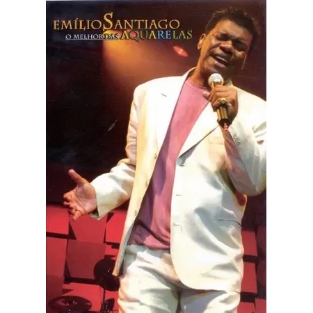 DVD: DVD Emílio Santiago - O Melhor das Aquarelas editora Túlio Feliciano