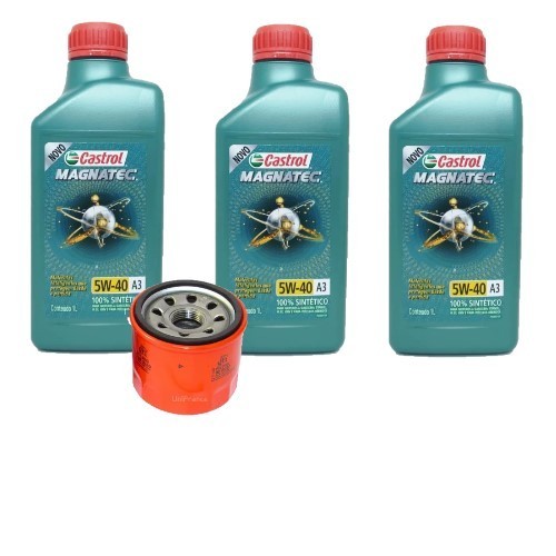 KIT TROCA DE ÓLEO 5W40 A3/B4 CASTROL + FILTRO (KWID 2018>2021 1.0)