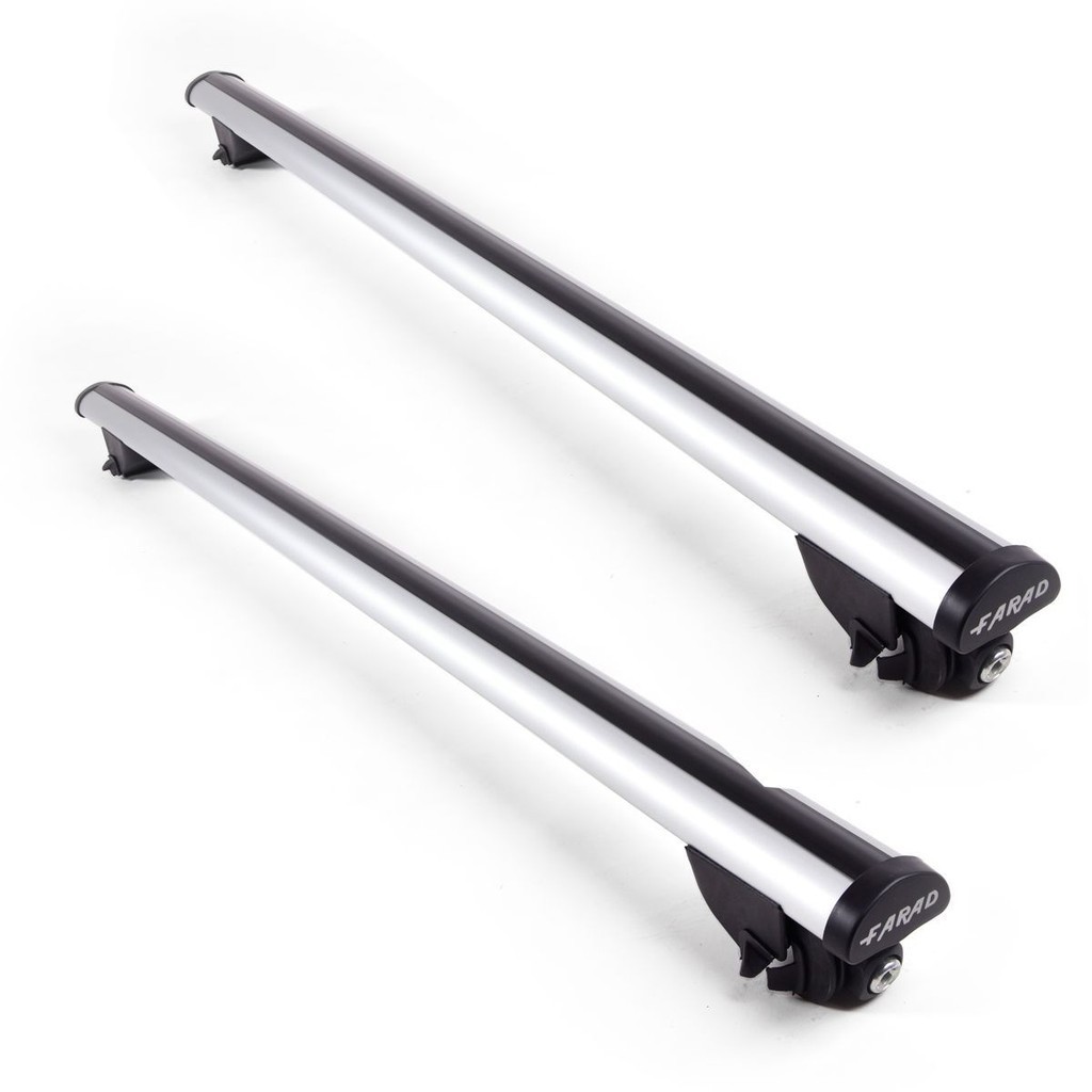 Rack De Teto Bagageiro Farad Aluminio Alu 120cm O Kit VW Passat Variant 1997 a 2014