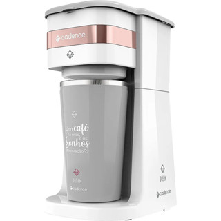 Cafeteira Elétrica Cadence Dream Rosé Gold com Copo Térmico CAF206 127V/220V