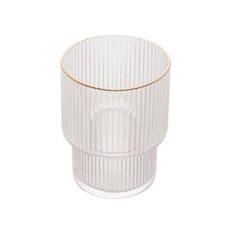 2 Copos Baixos Wolff Lines de Cristal 220ml