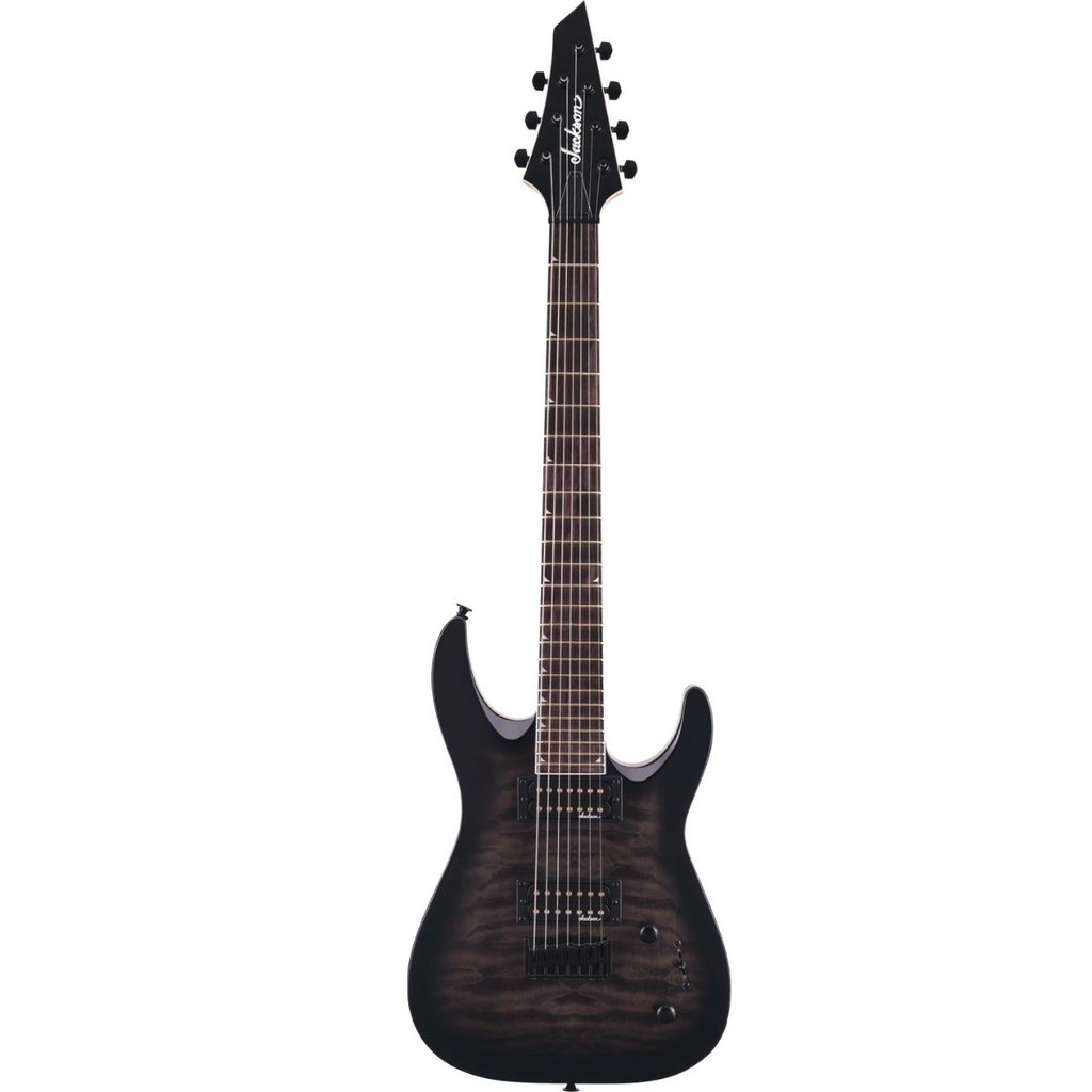 Guitarra 7 Cordas Jackson Dinky Arch Top JS22Q-7