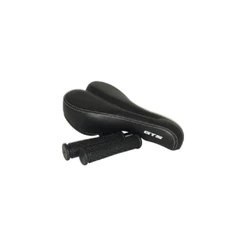 KIT SELIM VAZADO GTS CONFORTO + MANOPLA MTB PRETO