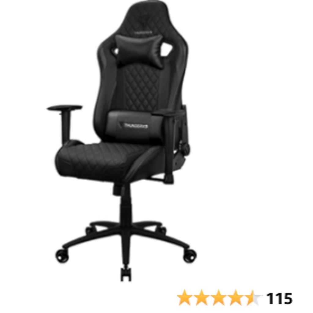 Cadeira Gamer Thunderx3 TGC12 EVO Edicao Limitada Ergonomica Braco Bidirecional Cor:Preta