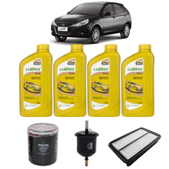 Kit Troca Óleo E Filtros Jac J3 1.4 16v Turin , J3 1.5 S 16v