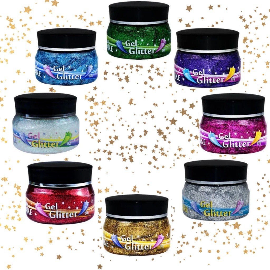 Gel Glitter Para Corpo e Cabelo 150g Colormake