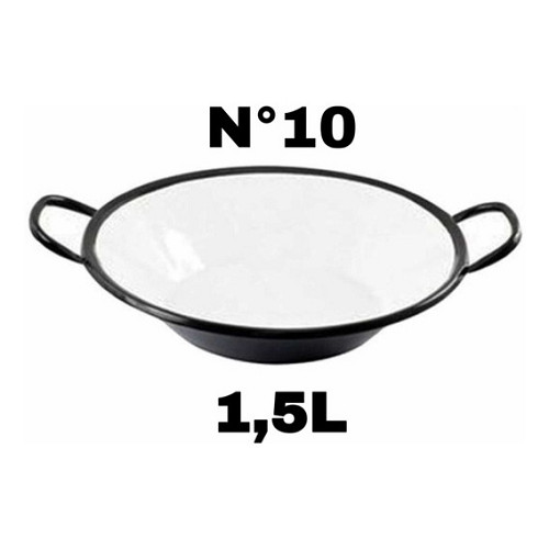 TACHO ESMALTADO PARA FRITURA N°10 1,5L SUZAN