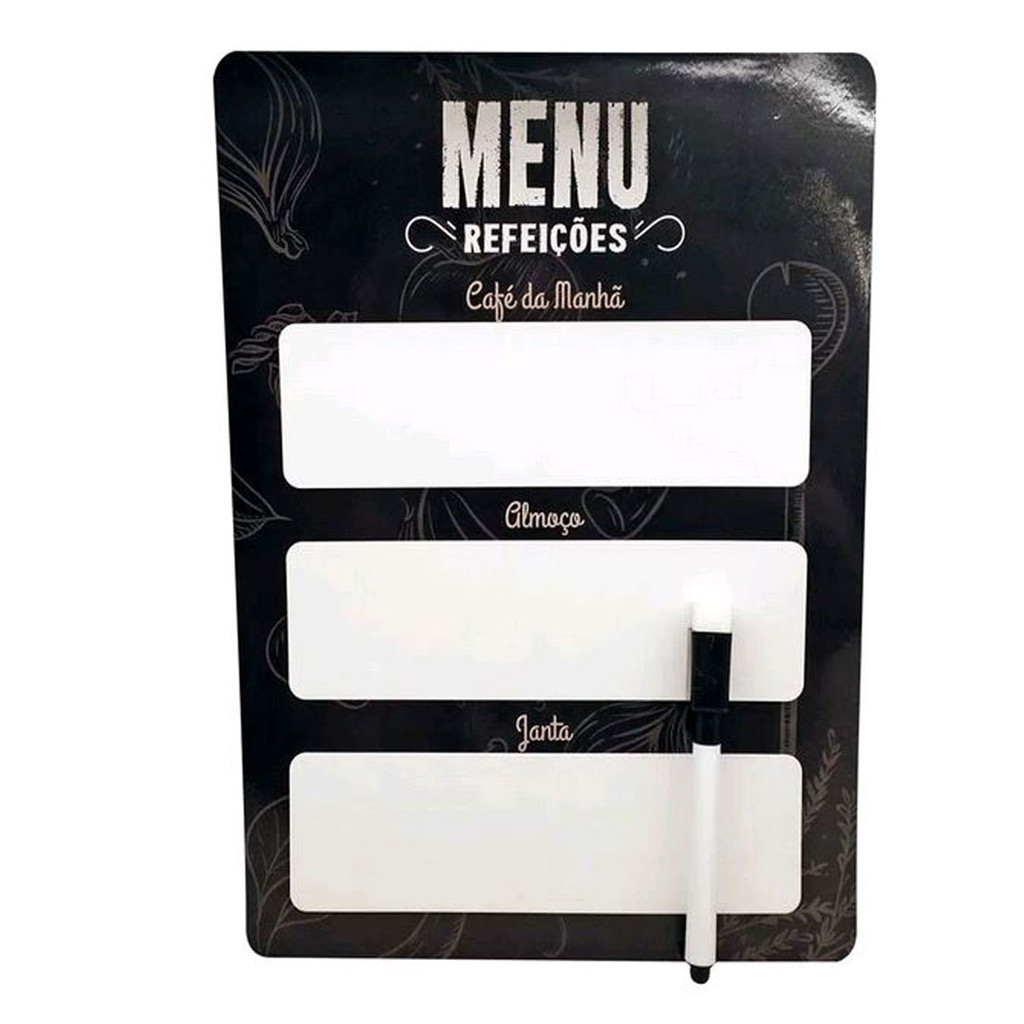 Planner Quadro Magnetico Retangular 28x21