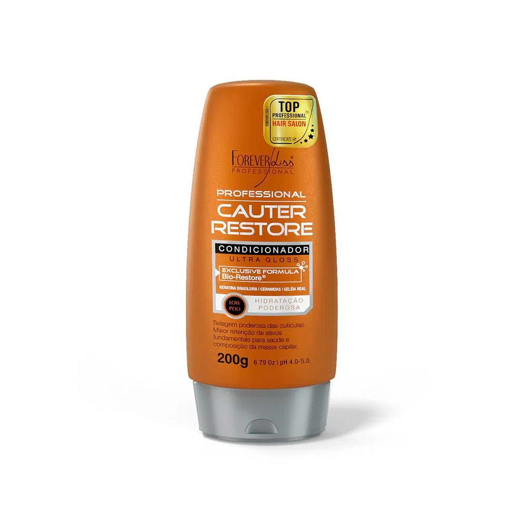 Condicionador Cauterização Cauter Restore Forever Liss 200G