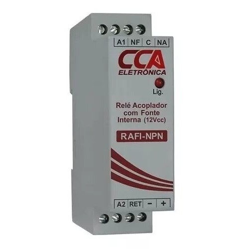RELE ACOPLADOR C/ FONTE INTERNA-RAFI-NPN 220-12V SIBRATEC