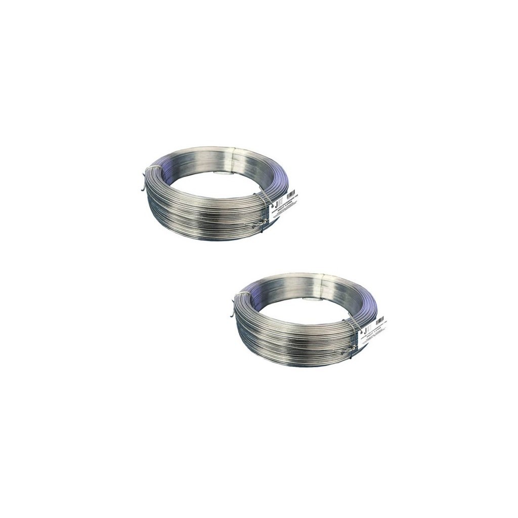 Kit com 2 KG de Arame Liso Galvanizado - BWG18-1,24MM - JST