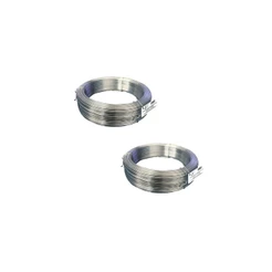 Kit com 2 KG de Arame Liso Galvanizado - BWG18-1,24MM - JST