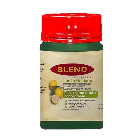 Pasta Saborizante Sabor Limão Siciliano - 90g - Blend