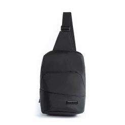 Mochila Masculina Transversal Resistente Agua Advanced Preta
