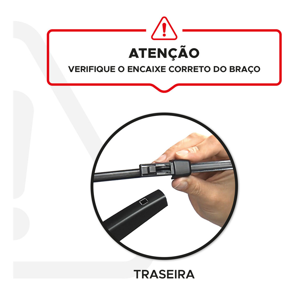 Palheta Traseira Limpador Rear Up 2014 A 2021 Bosch Original Bosch — imagem 2 de 2
