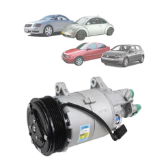 Compressor Ar Condicionado Audi TT A3 Volks Bora Polo Golf New Beetle Delphi CS10063