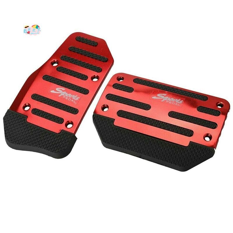 Pedal Acelerador De Gás Vermelho Universal E Capa De Freio Almofada De Pé Antiderrapante Para Carro De Transmissão Autom em Oferta na Shopee