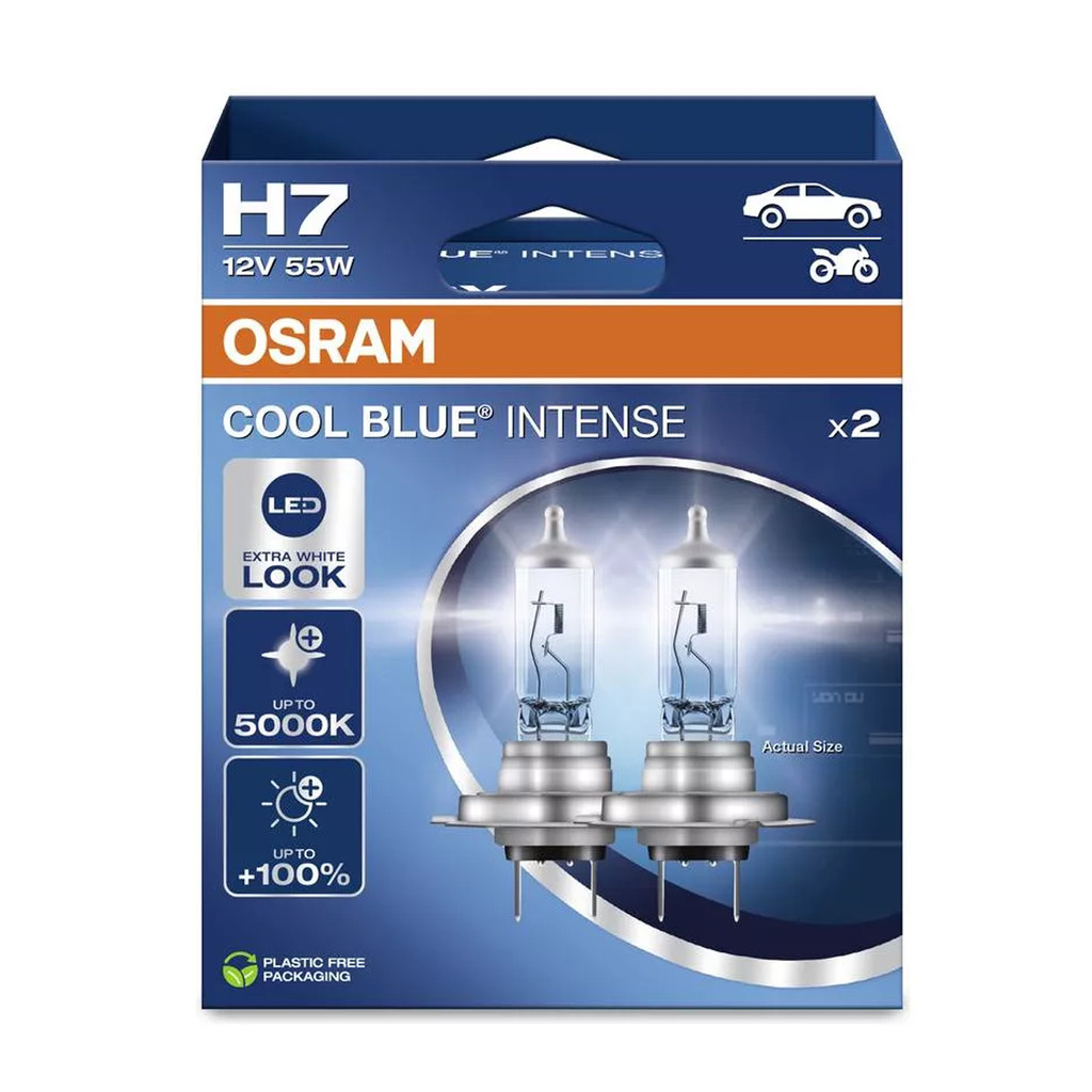 Lâmpada Farol Baixo Fox 2008 Até 2022 Osram Cool Blue Intense Next Gen H7 em Oferta na Shopee