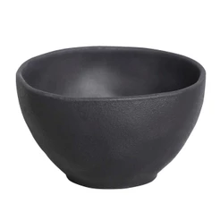 Conjunto com 6 Bowl Orgânico Preto Matte 558ml