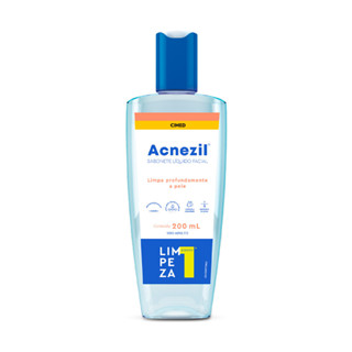 Sabonete Líquido Facial Acnezil Combate Cravos E Espinhas
