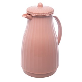 Garrafa Térmica Lyor New Bambu de Plástico Nude 1L