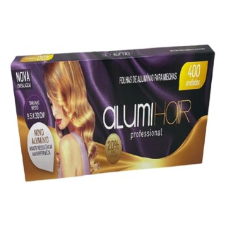 Papel Alumínio Para Mechas Alumihair 9,5x30cm C/ 400 Folhas em Oferta na Shopee