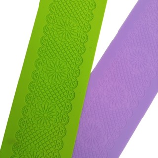 Texturizador de Silicone em Tira de Renda para Pasta Americana - C1725 em Oferta na Shopee