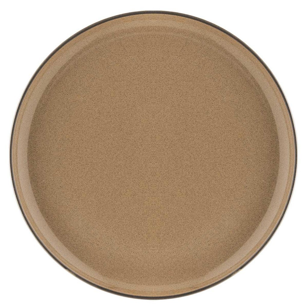 Prato Raso 26 Cm Oxford Flat Ocre em Oferta na Shopee