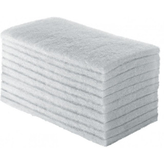 Kit 10 Unidades Fibra De Limpeza Leve Branca SuperPro Bettanin 22,5  x 10 cm Não Risca Para Porcelana Louças Cristais em Oferta na Shopee