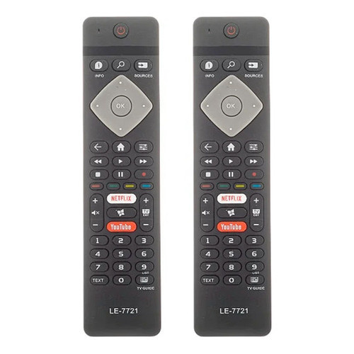 Promoção com 2 Controle Para Tv Philips Smart Led Netflix Youtube