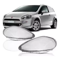 Lente Farol Dianteiro Fiat Punto 2013 2014 2015 2016 2017
