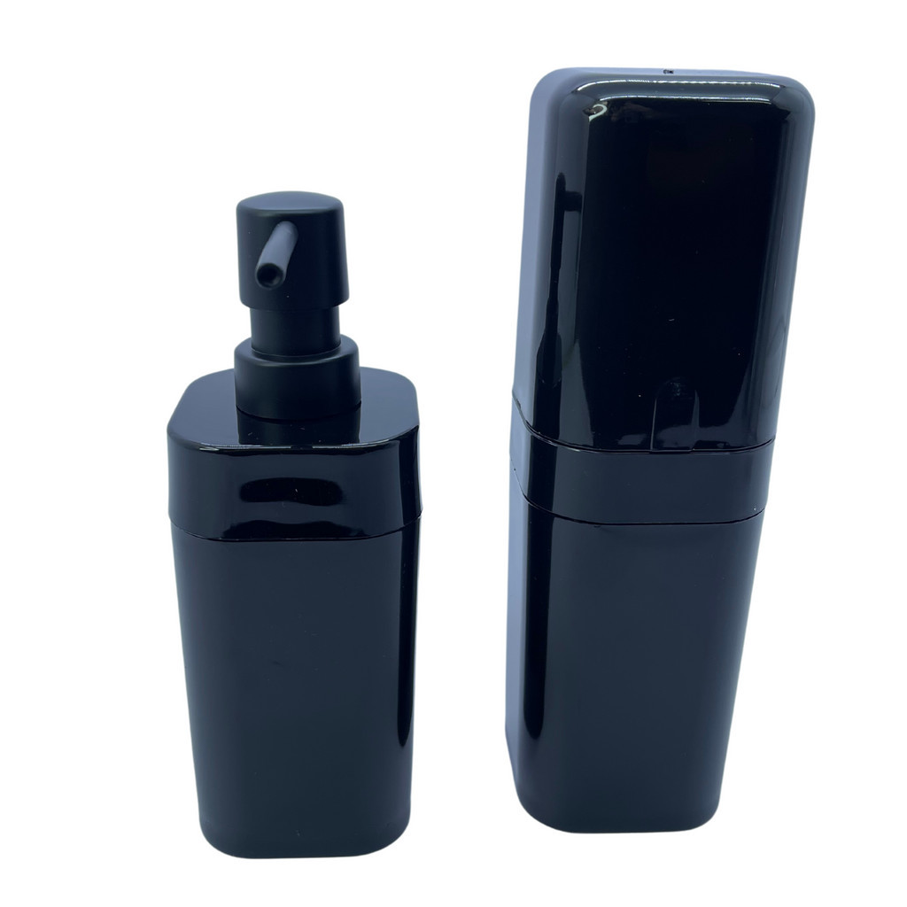 Kit Acessórios Banheiro Lavabo Conjunto Organização 2 Peças Plástico Porta Escova e Sabão Coza em Oferta na Shopee