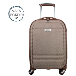 Mala de Viagem Bordo Lansay Denver Bege TSA e Rodas 360º em Oferta na Shopee