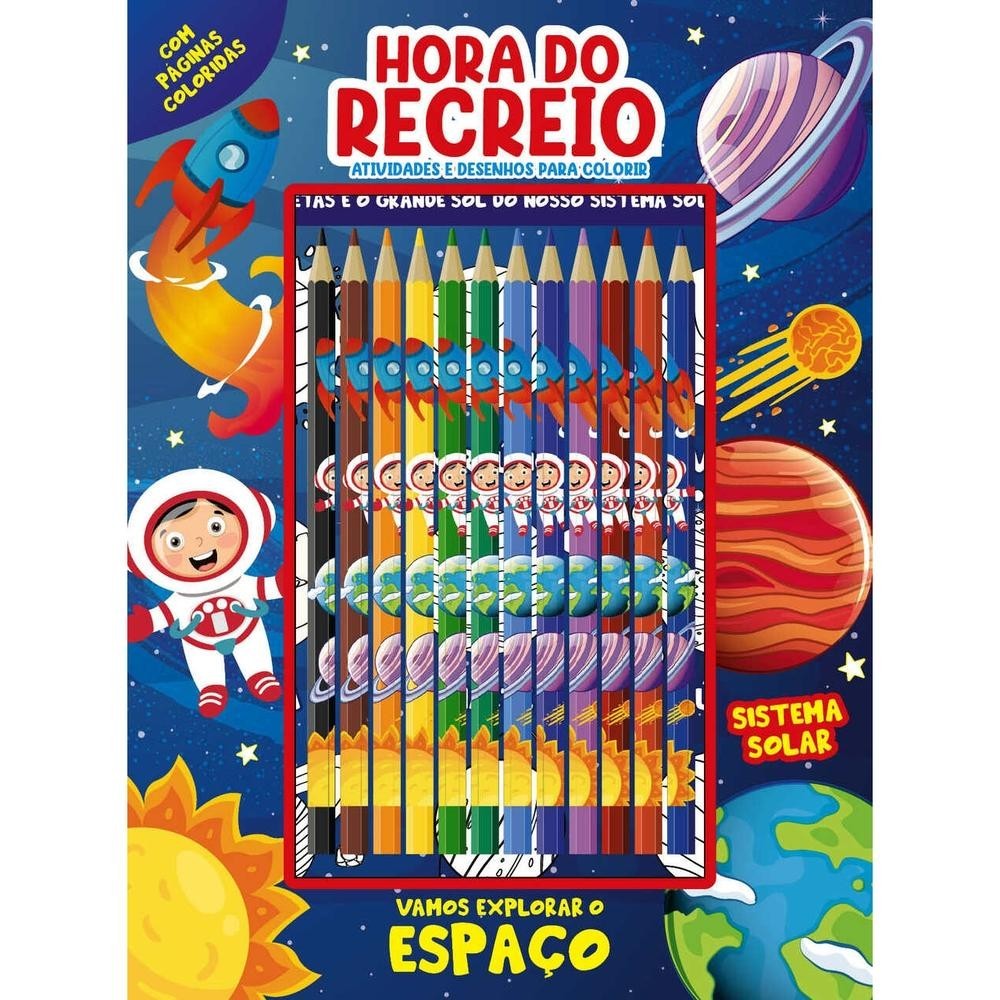 Vamos Explorar o Espaço - Hora do Recreio em Oferta na Shopee