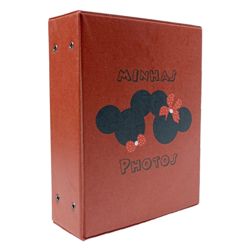Álbum 10x15 Para 500 Fotos Minnie em Oferta na Shopee