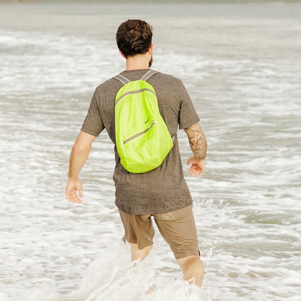 Mochila Dobrável Bask Ultraleve Portátil Compacta Camping Trilha Viagem Praia Acampamento Passeio · foto 2