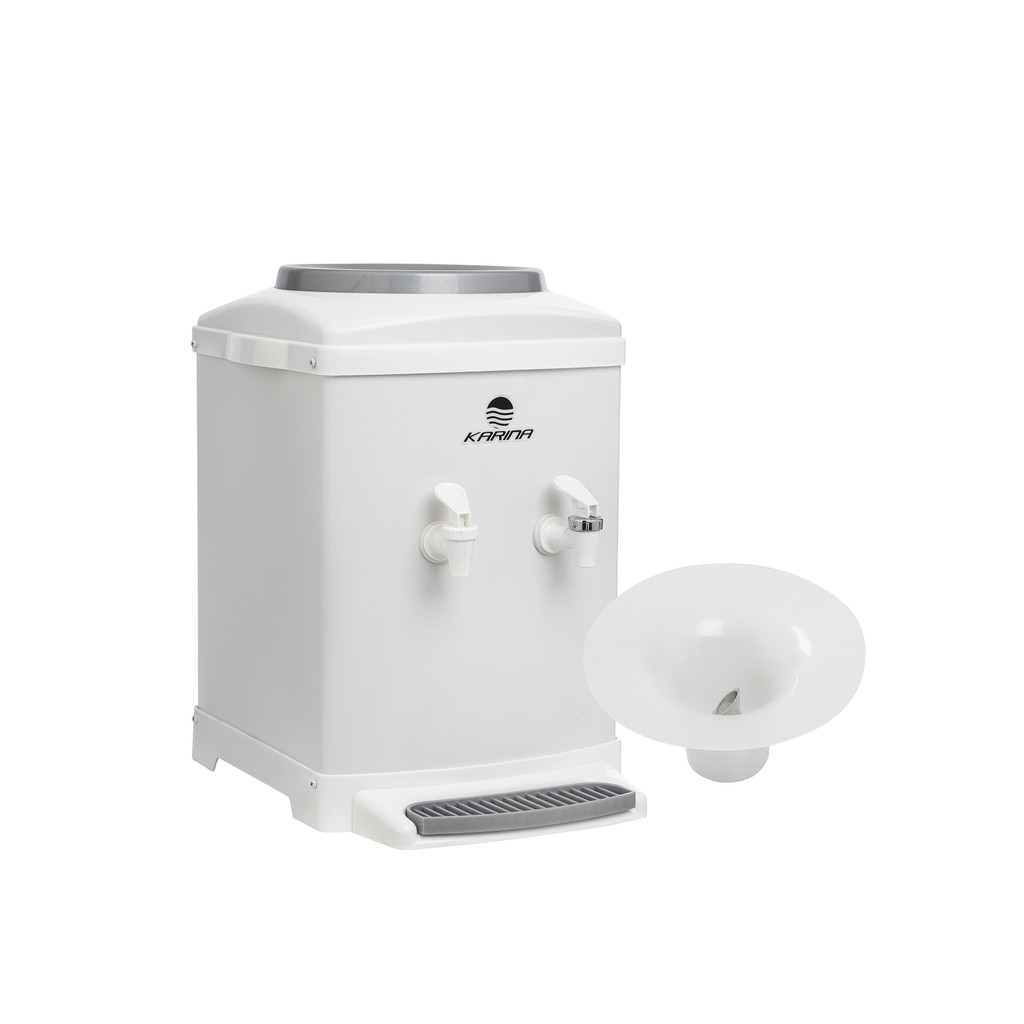 Bebedouro de Mesa Furador Galão Refrigerado Branco k21 Karina