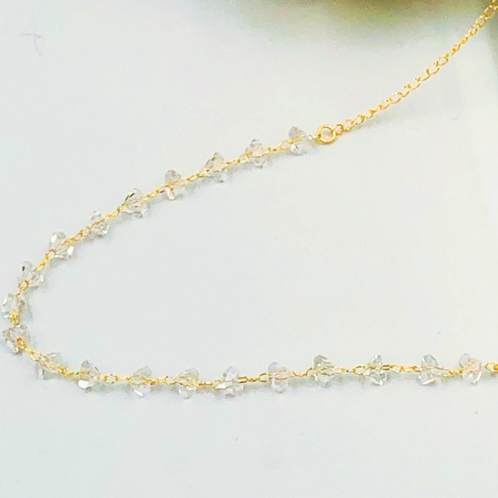 Colar Choker Folheado banhado a ouro 18k a prata 925