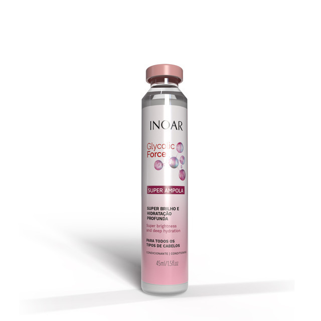Inoar Glycolic Force Super Ampola 45ml - Beauty