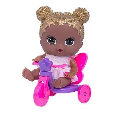 Boneca Coleção Lil Cutesies No Triciclo - Mom & Baby