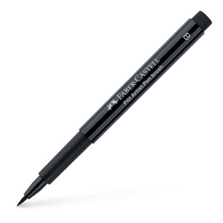 Caneta artística Pitt Preta B 167499N Faber-Castell em Oferta na Shopee