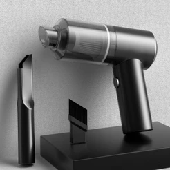 Aspirador De Pó Automotivo 6000Pa 120W Limpeza Aspirador De Pó́ Sem Fio /Aspirador Portátil Para Carro Multifuncional