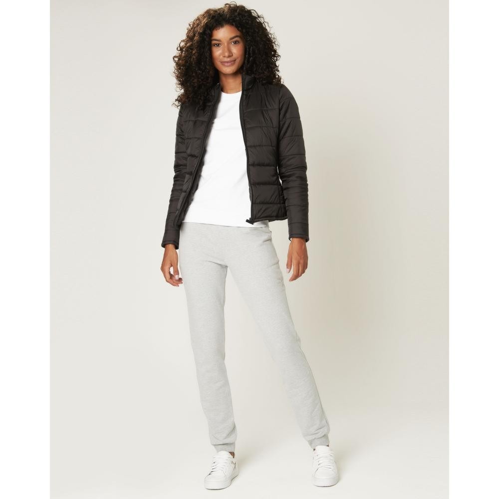 Calça Básica Feminina Com Bolso Moletom Flanelado em Oferta na Shopee