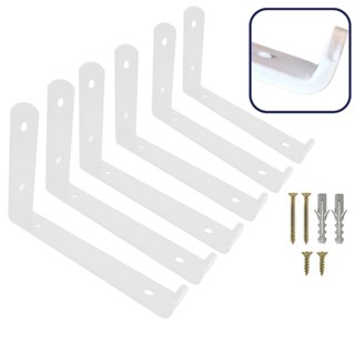 Mão Francesa Invertida 25cm 5mm 6 Pçs Reforçada Industrial em Oferta na Shopee