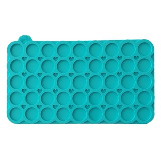 Molde Silicone Resina Redondo (2cm) 45 Círculos Lisos R-609 em Oferta na Shopee