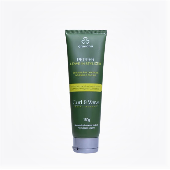 Finalizador Cachos Pepper Vector Force Leave-in Stylizer Curl & Wave 150g - Grandha
