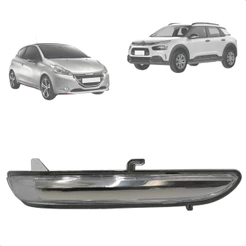 Seta do Pisca Retrovisor Peugeot 208 2013 Até 2023
