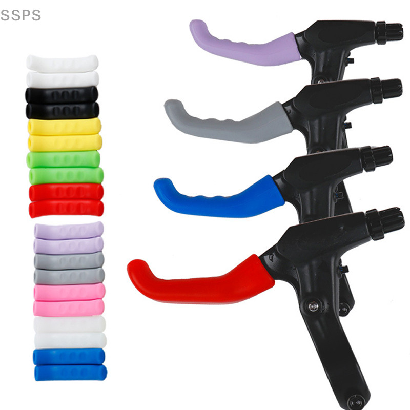 [SSPS] Capa Para Alça De Freio TPR Grips Guiador Protetora Antiderrapante Equipamento De Proteção Acessórios Bicicletas 