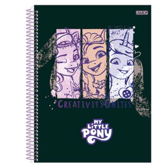 CADERNO COL 1M CAPA DURA 80 FOLHAS MY LITTLE PONY – SÃO DOMINGOS | 10314 – UNITÁRIO E SORTIDO